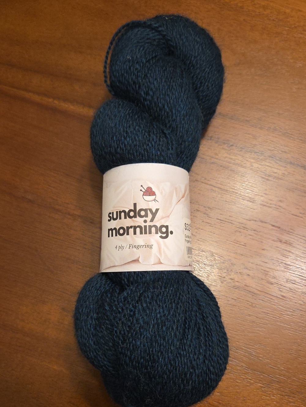 Sunday Morning Navy Fingering Wool